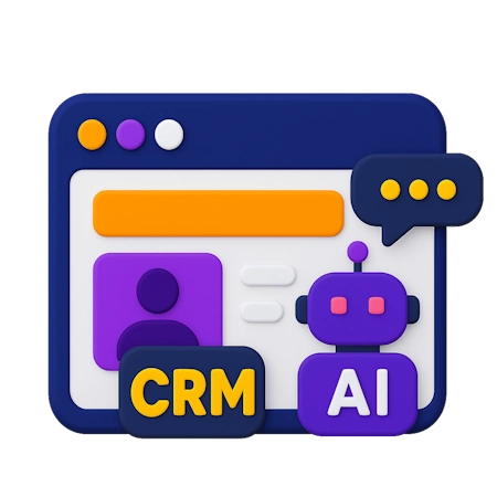 Внедрение CRM и чат-ботов на базе AI