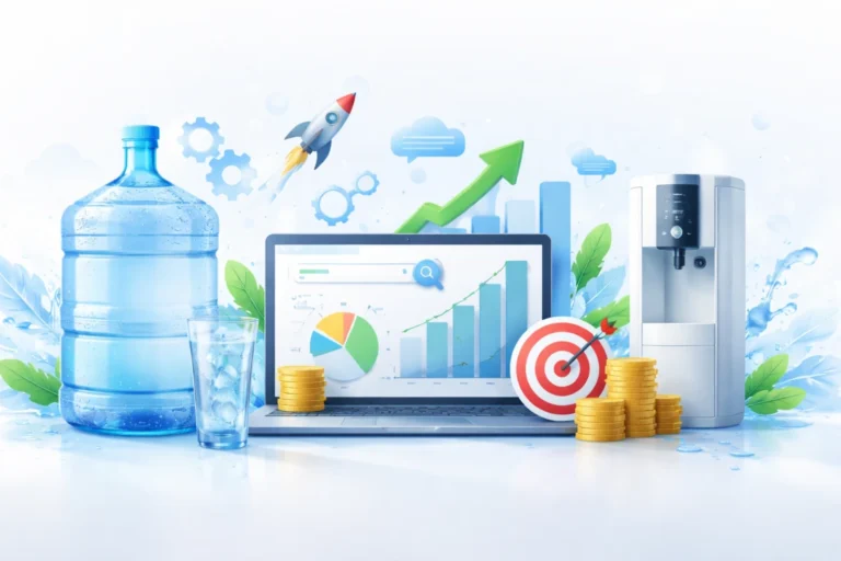 SEO-продвижение сайта компании по доставке воды